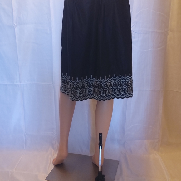 Old Navy Skirt, black n beige, sz 12 - Picture 4 of 8